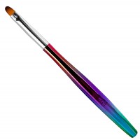 П-25 Пензлик Rainbow гель OVAL NO8